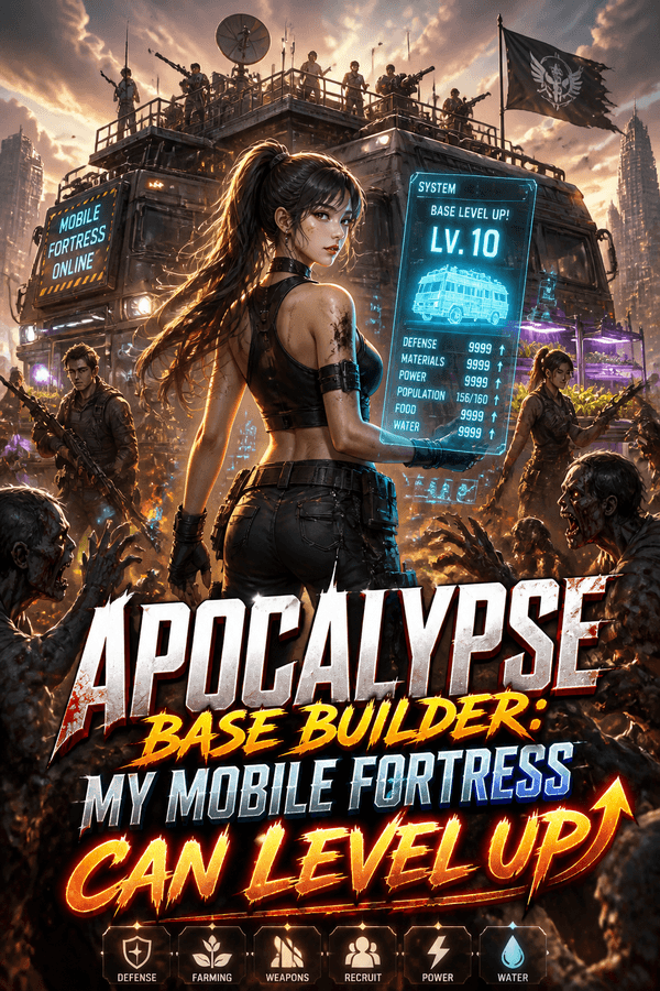 Apocalypse Base Builder: My Mobile Fortress Can Level Up