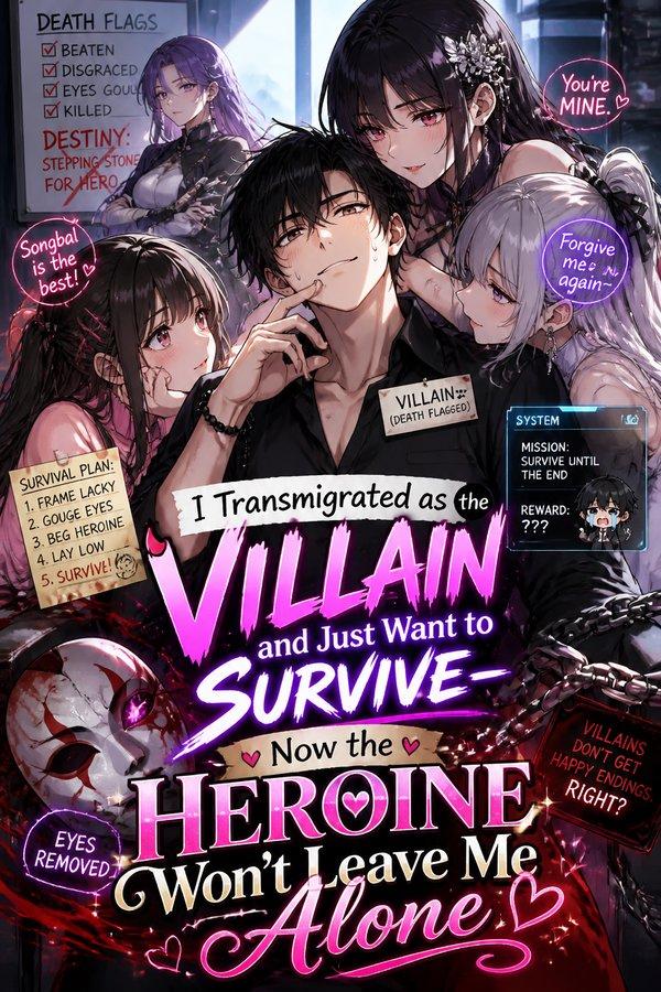 I Transmigrated as the Villain and Just Want to Survive—Now the Heroine Won't Leave Me Alone