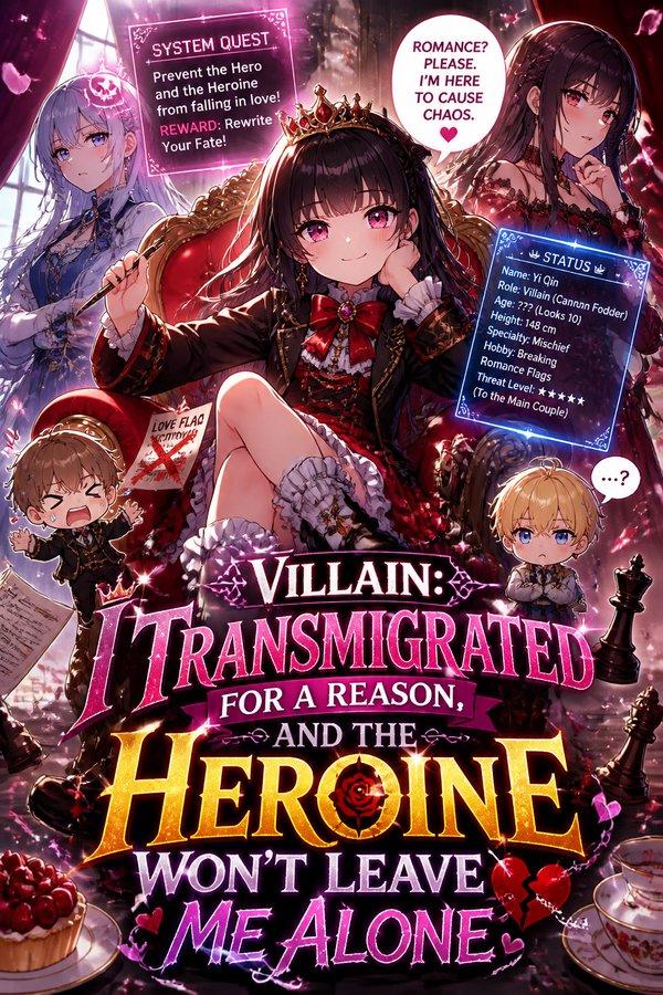 Villain: I Transmigrated for a Reason, and the Heroine Won't Leave Me Alone