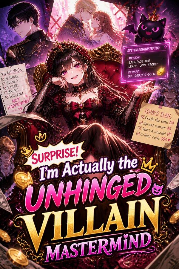 Surprise! I'm Actually the Unhinged Villain Mastermind