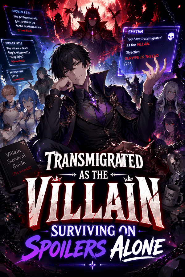 Transmigrated as the Villain: Surviving on Spoilers Alone