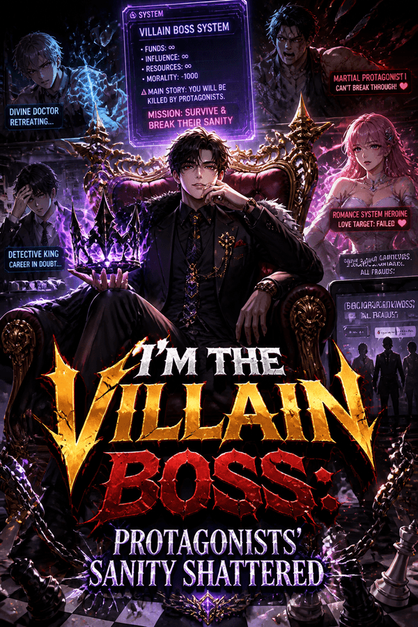 I'm the Villain Boss: Protagonists' Sanity Shattered