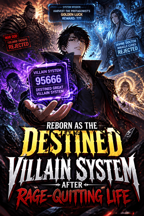 Reborn as the Destined Villain System After Rage-Quitting Life