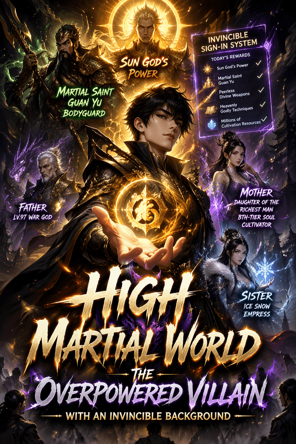 High Martial World: The Overpowered Villain with an Invincible Background