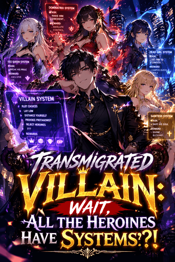Transmigrated Villain: Wait, All the Heroines Have Systems?!