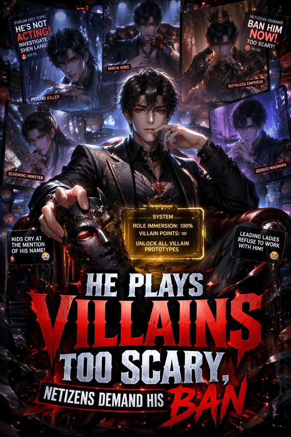 He Plays Villains Too Scary, Netizens Demand His Ban