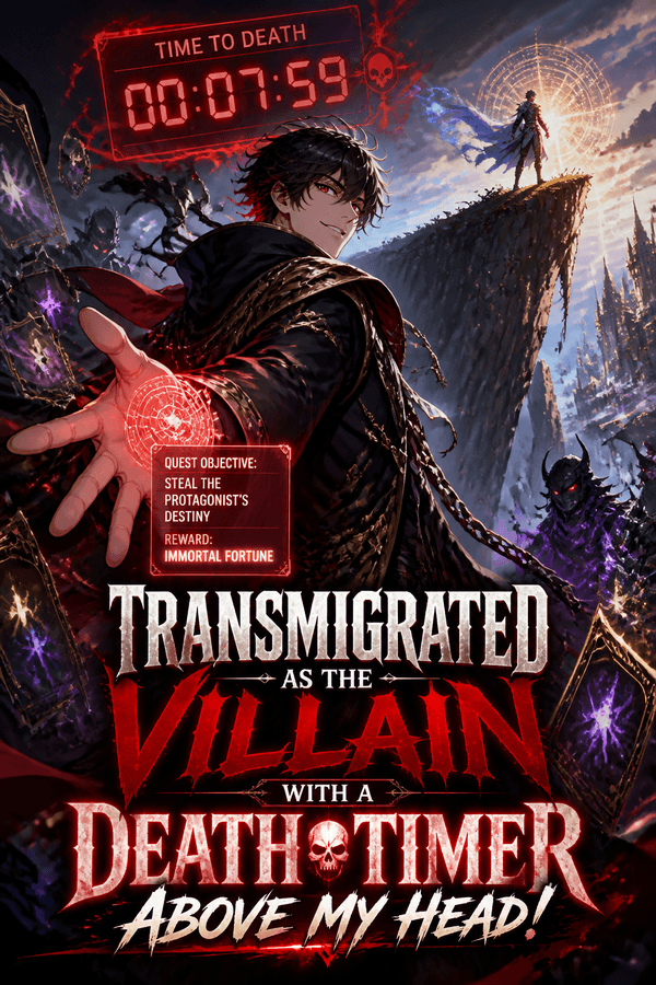 Transmigrated as the Villain with a Death Timer Above My Head!