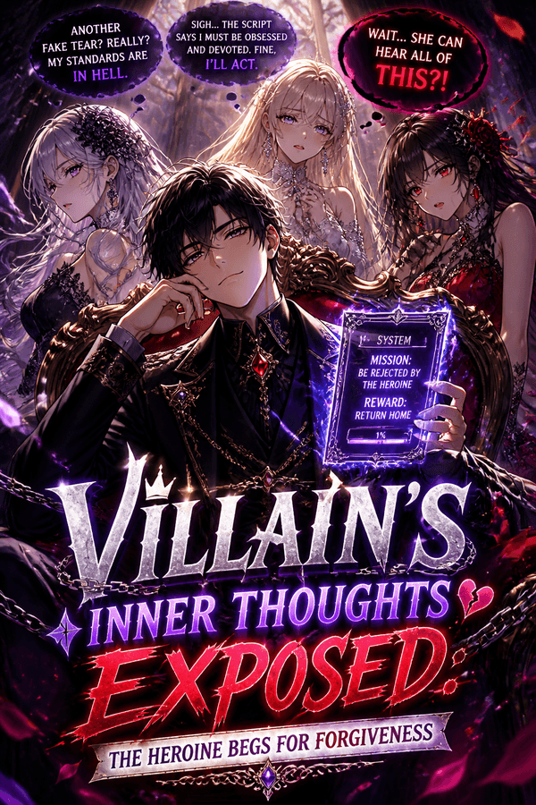 Villain's Inner Thoughts Exposed: The Heroine Begs for Forgiveness