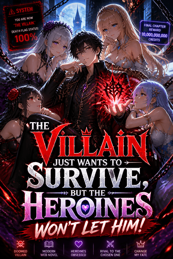 The Villain Just Wants to Survive, But the Heroines Won't Let Him!
