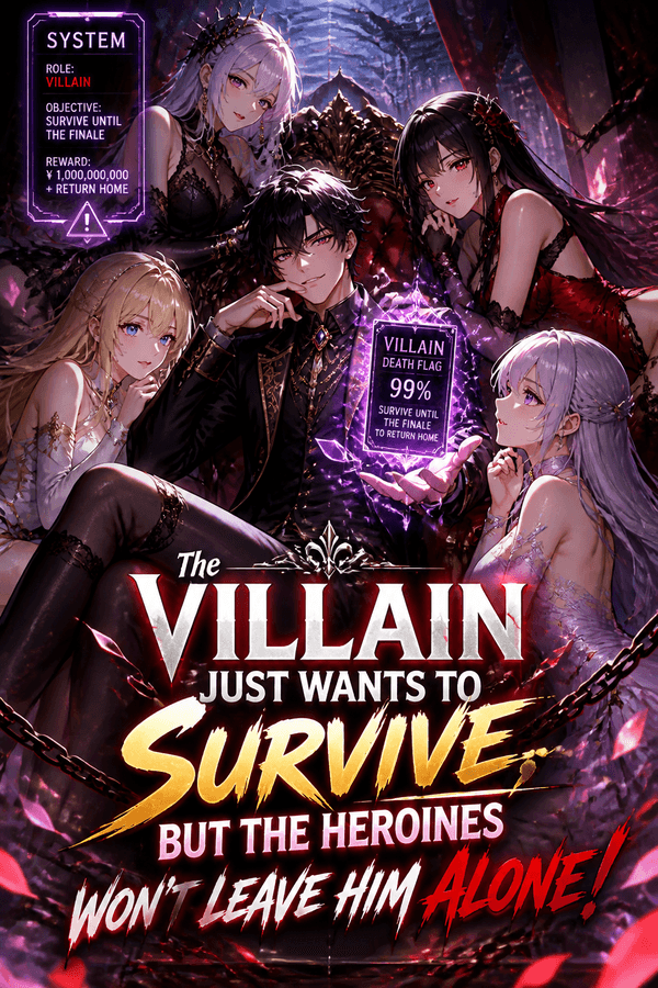 The Villain Just Wants to Survive, But the Heroines Won't Leave Him Alone!