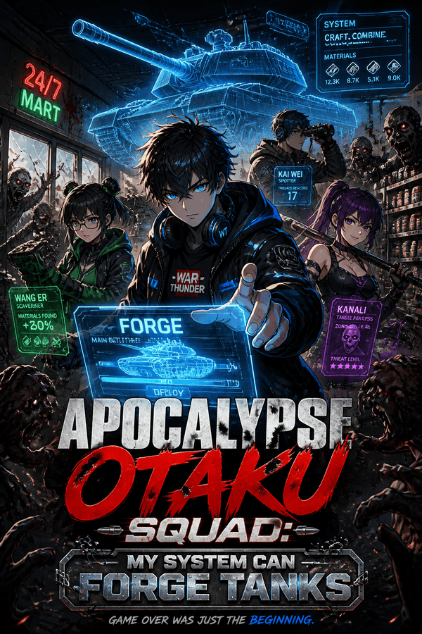 Apocalypse Otaku Squad: My System Can Forge Tanks