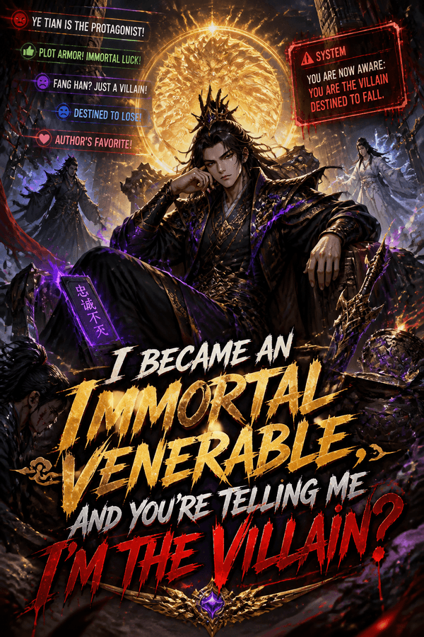 I Became an Immortal Venerable, and You're Telling Me I'm the Villain?