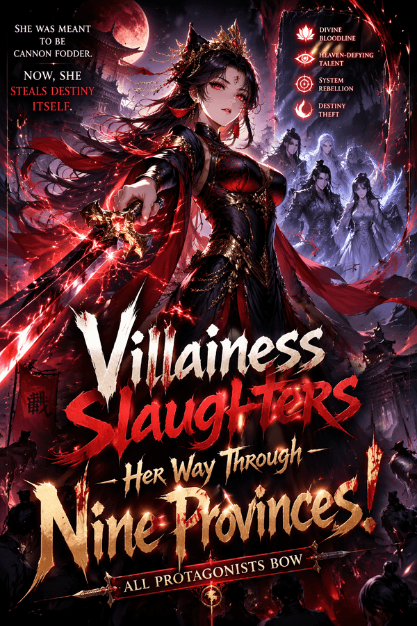 Villainess Slaughters Her Way Through Nine Provinces! All Protagonists Bow