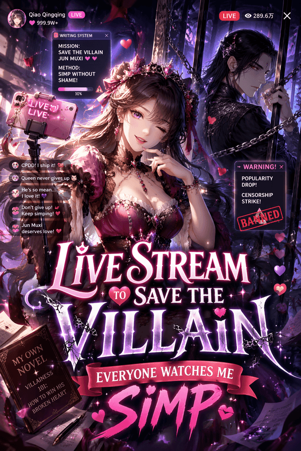 Live Stream to Save the Villain: Everyone Watches Me Simp