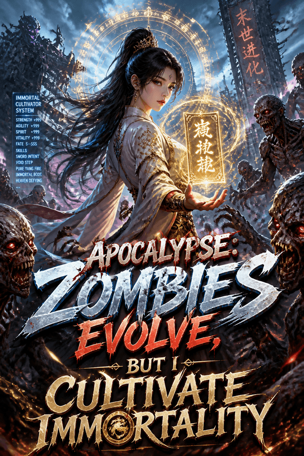 Apocalypse: Zombies Evolve, But I Cultivate Immortality