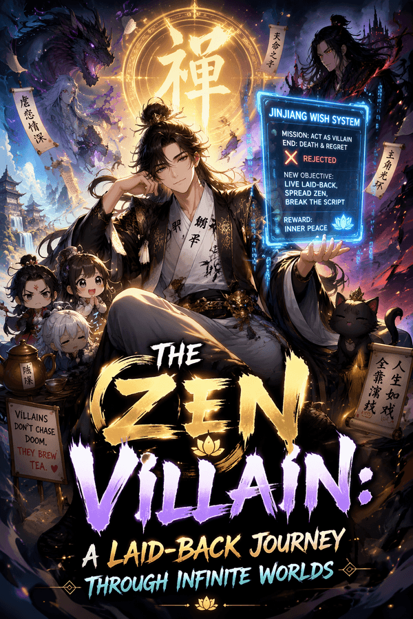 The Zen Villain: A Laid-Back Journey Through Infinite Worlds