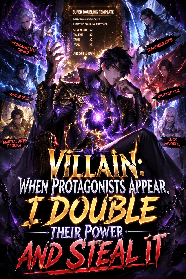 Villain: When Protagonists Appear, I Double Their Power and Steal It