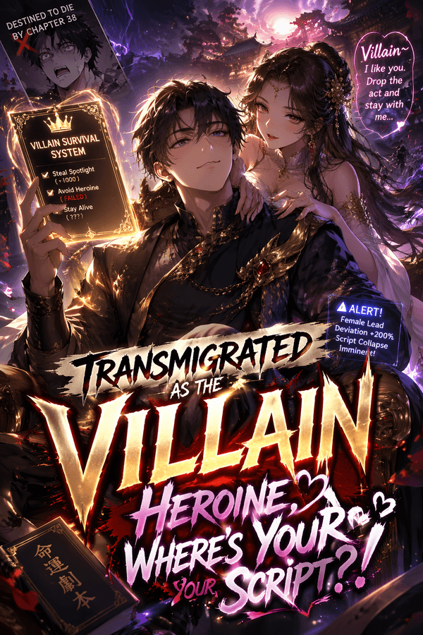 Transmigrated as the Villain: Heroine, Where's Your Script?!