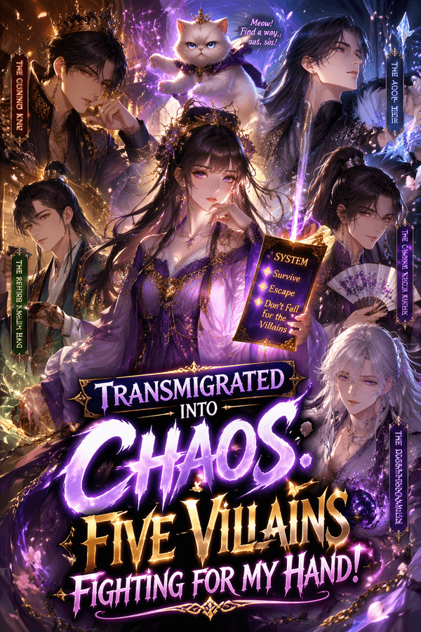 Transmigrated Into Chaos: Five Villains Fighting for My Hand!