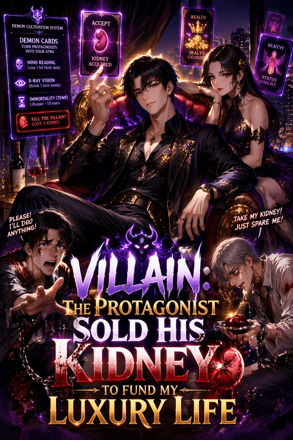 Villain: The Protagonist Sold His Kidney to Fund My Luxury Life