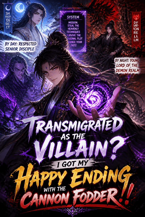 Transmigrated as the Villain? I Got My Happy Ending with the Cannon Fodder!