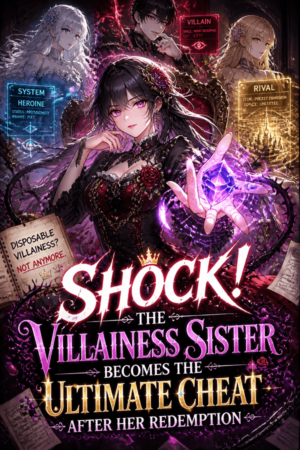 Shock! The Villainess Sister Becomes the Ultimate Cheat After Her Redemption