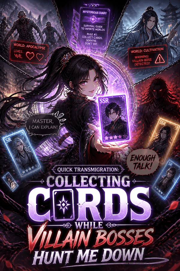 Quick Transmigration: Collecting Cards While Villain Bosses Hunt Me Down