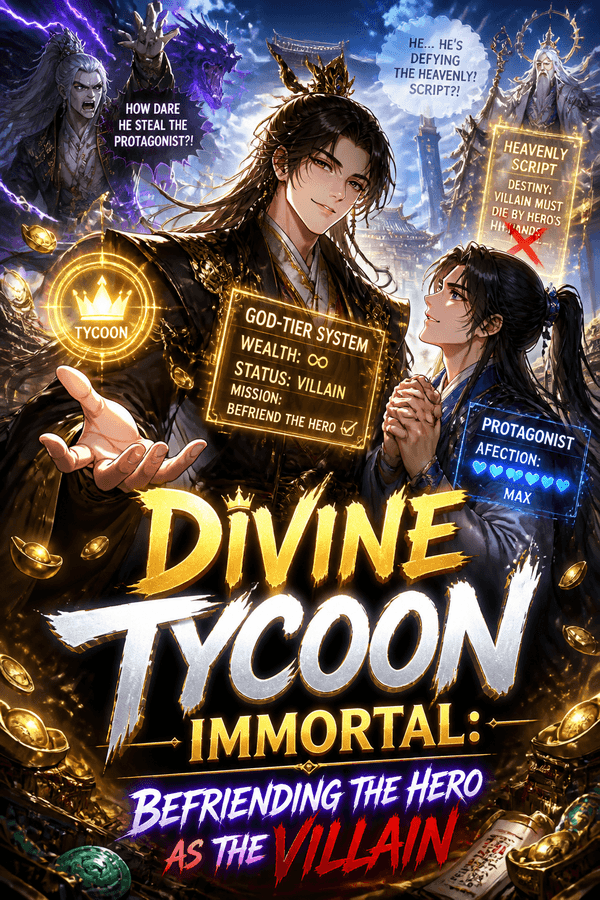 Divine Tycoon Immortal: Befriending the Hero as the Villain