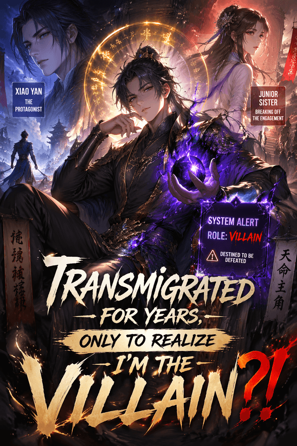 Transmigrated for Years, Only to Realize I'm the Villain?!