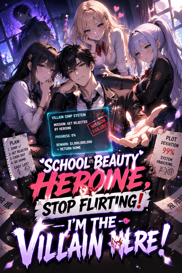School Beauty Heroine, Stop Flirting! I'm the Villain Here!