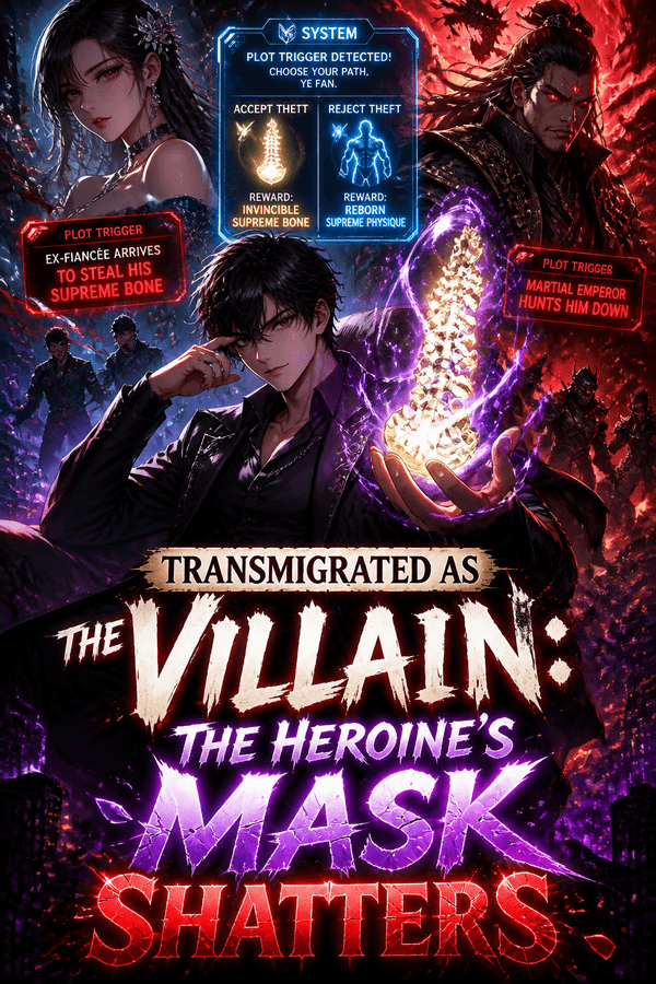 Transmigrated as the Villain: The Heroine's Mask Shatters