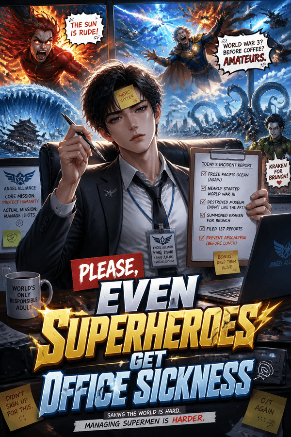 Please, Even Superheroes Get Office Sickness