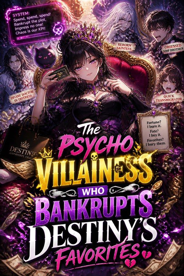 The Psycho Villainess Who Bankrupts Destiny's Favorites