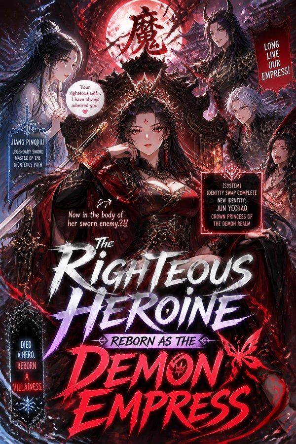 The Righteous Heroine Reborn as the Demon Empress