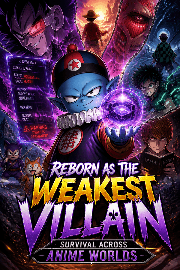 Reborn as the Weakest Villain: Survival Across Anime Worlds