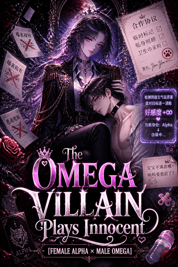 The Omega Villain Plays Innocent [Female Alpha × Male Omega]