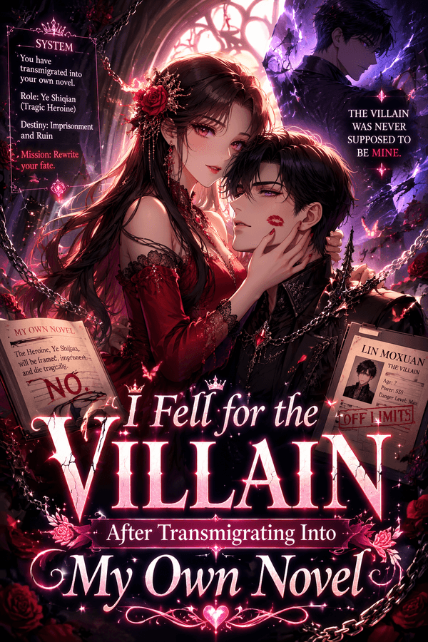 I Fell for the Villain After Transmigrating Into My Own Novel