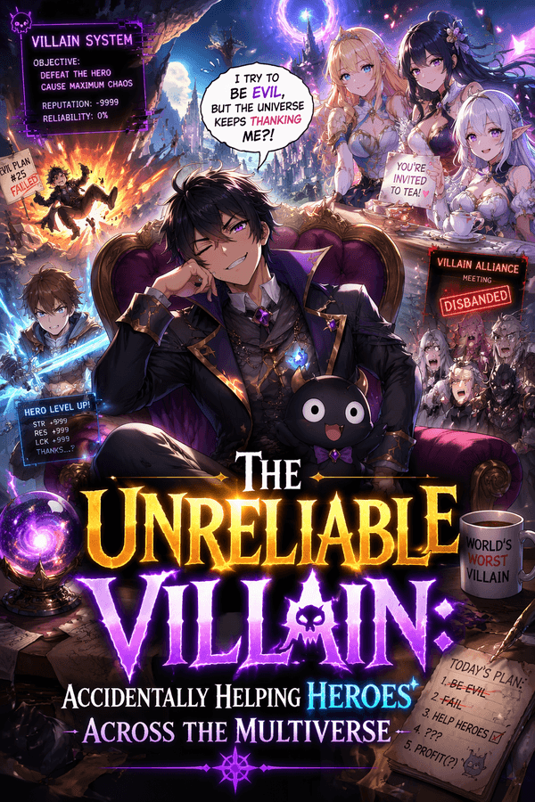 The Unreliable Villain: Accidentally Helping Heroes Across the Multiverse