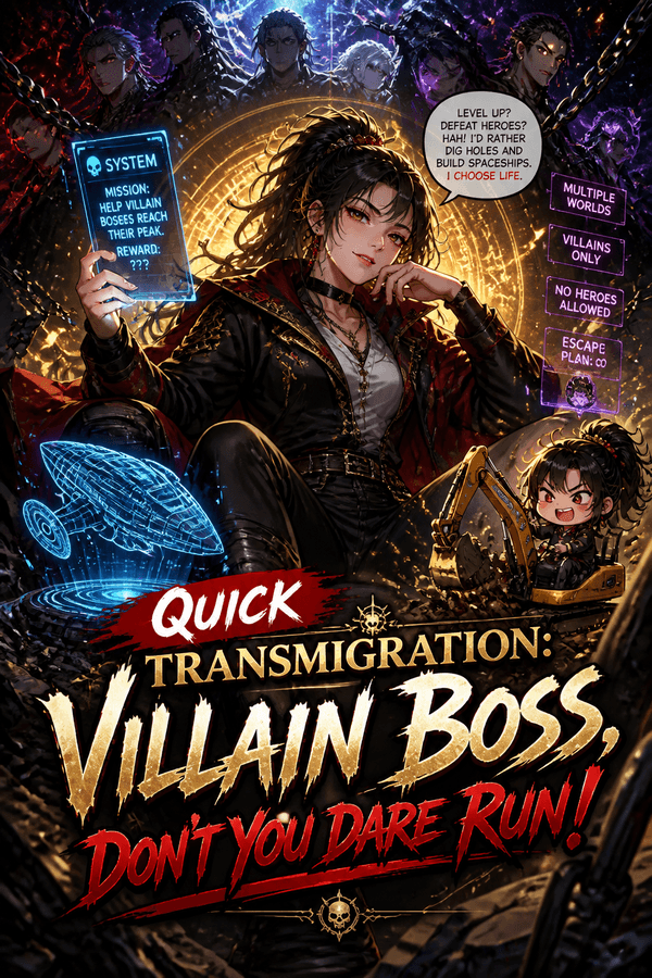 Quick Transmigration: Villain Boss, Don't You Dare Run!