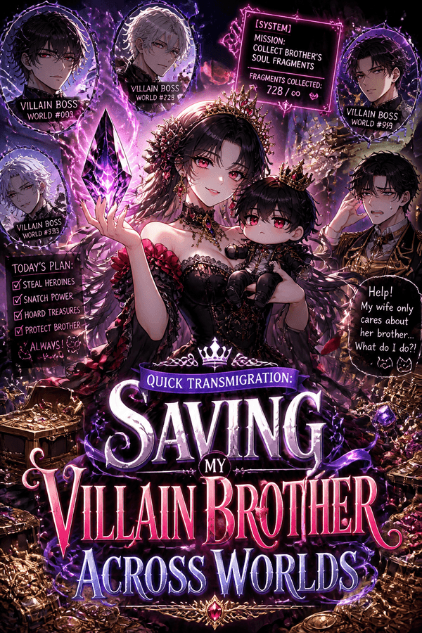 Quick Transmigration: Saving My Villain Brother Across Worlds