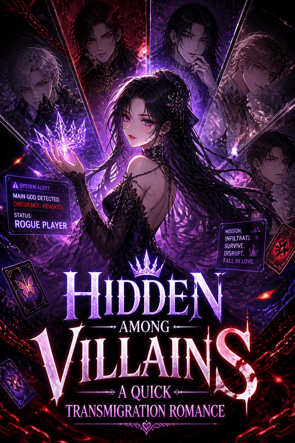 Hidden Among Villains: A Quick Transmigration Romance
