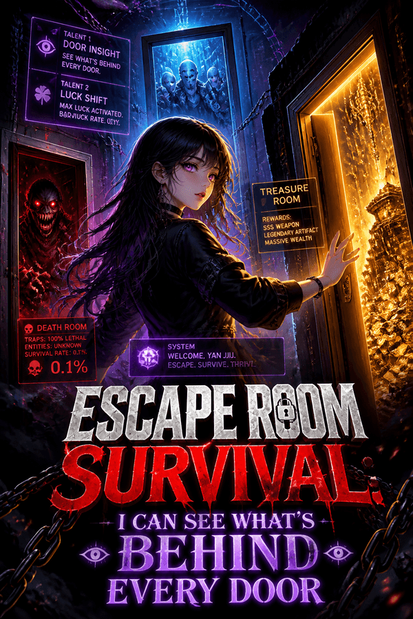 Escape Room Survival: I Can See What's Behind Every Door