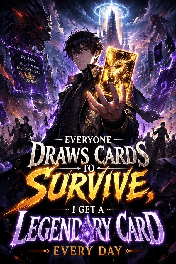 Everyone Draws Cards to Survive, I Get a Legendary Card Every Day
