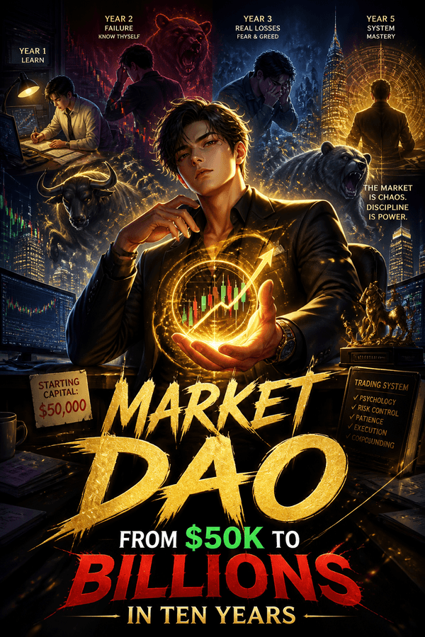Market Dao: From $50K to Billions in Ten Years