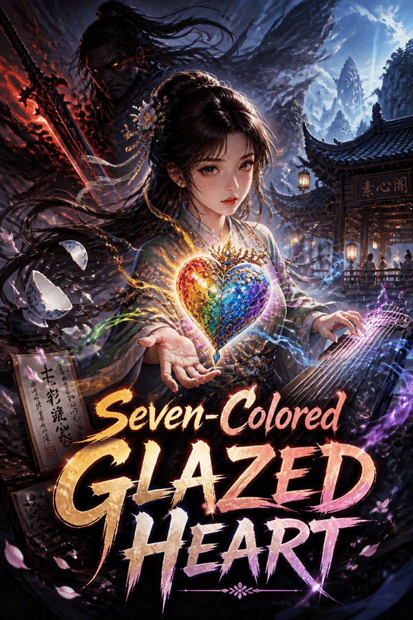 Seven-Colored Glazed Heart