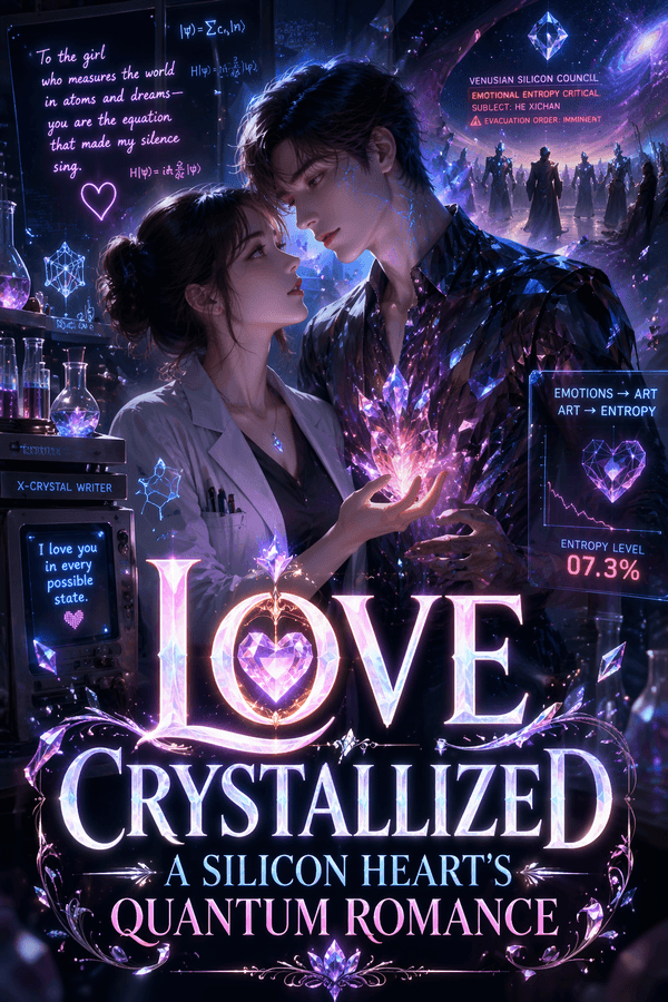 Love Crystallized: A Silicon Heart's Quantum Romance