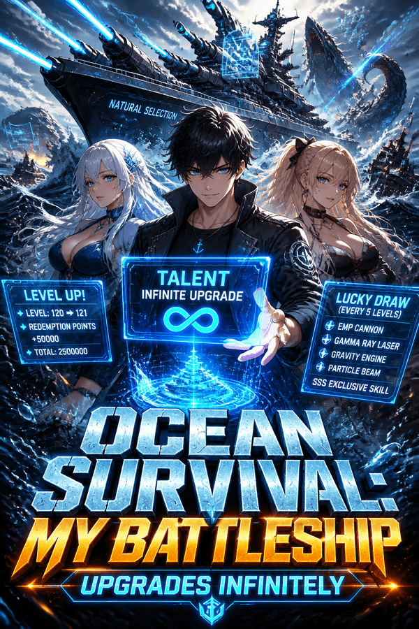 Ocean Survival: My Battleship Upgrades Infinitely