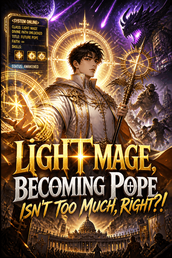 Light Mage, Becoming Pope Isn't Too Much, Right?!