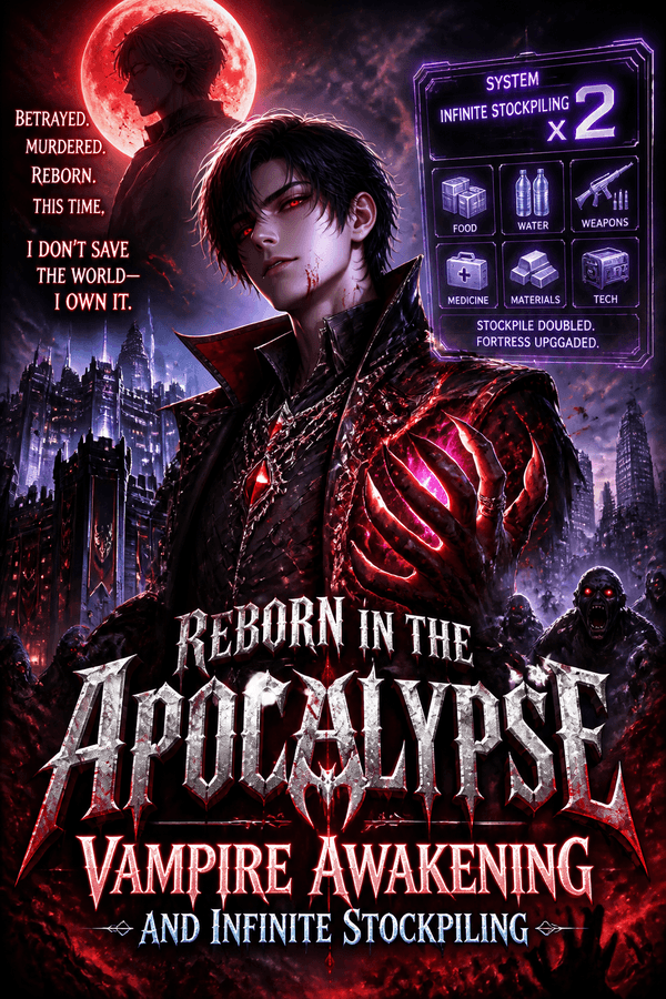 Reborn in the Apocalypse: Vampire Awakening and Infinite Stockpiling