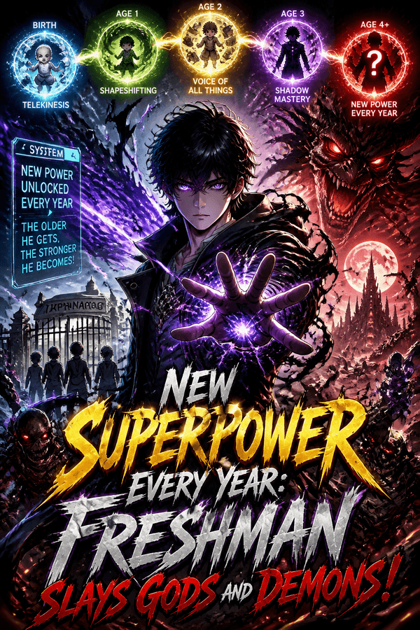 New Superpower Every Year: Freshman Slays Gods and Demons!